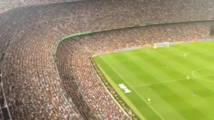 spotify诺坎普球场,巴塞罗那主场,可容纳99354人,欧洲最大,世界第四
