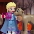 积木玩具定格动画 乐高迪士尼冰雪奇缘2 艾莎的马车大冒险