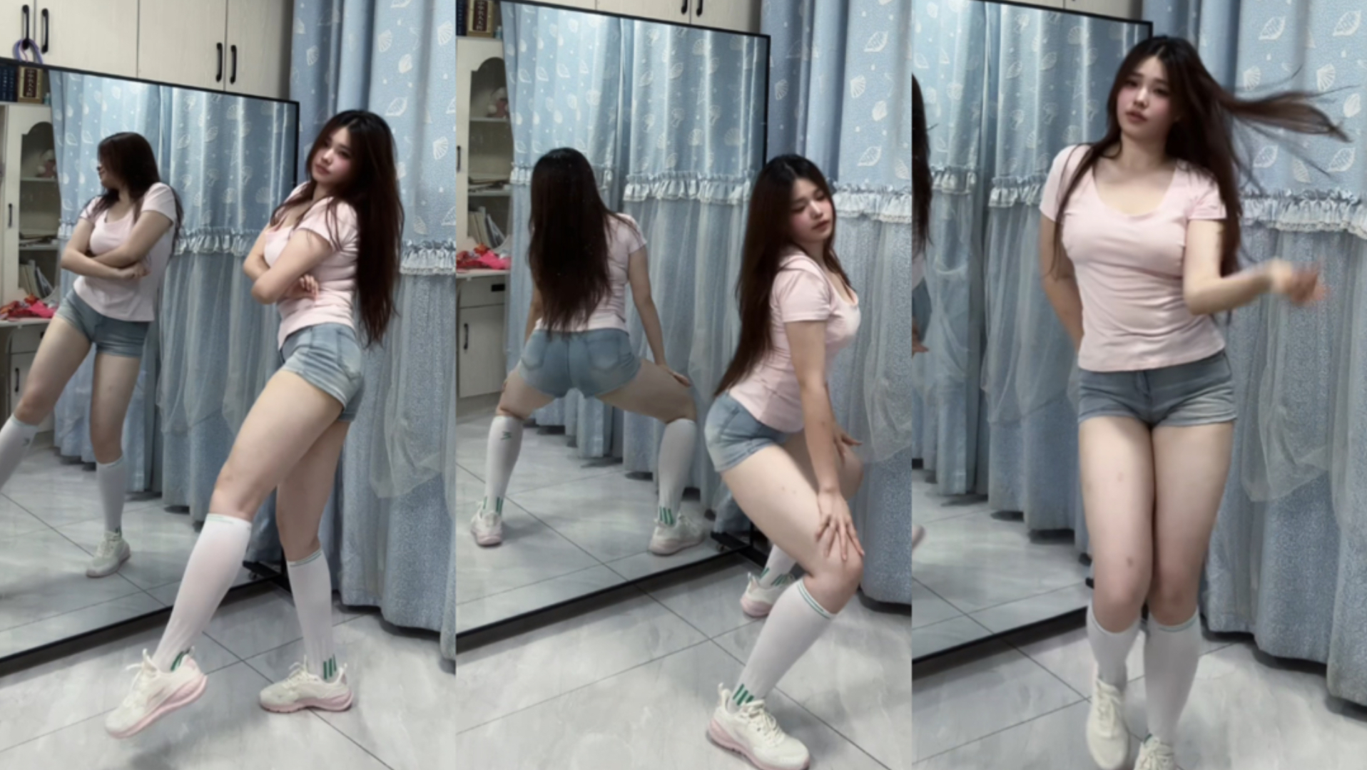 06女大Wiggle wiggle翻跳