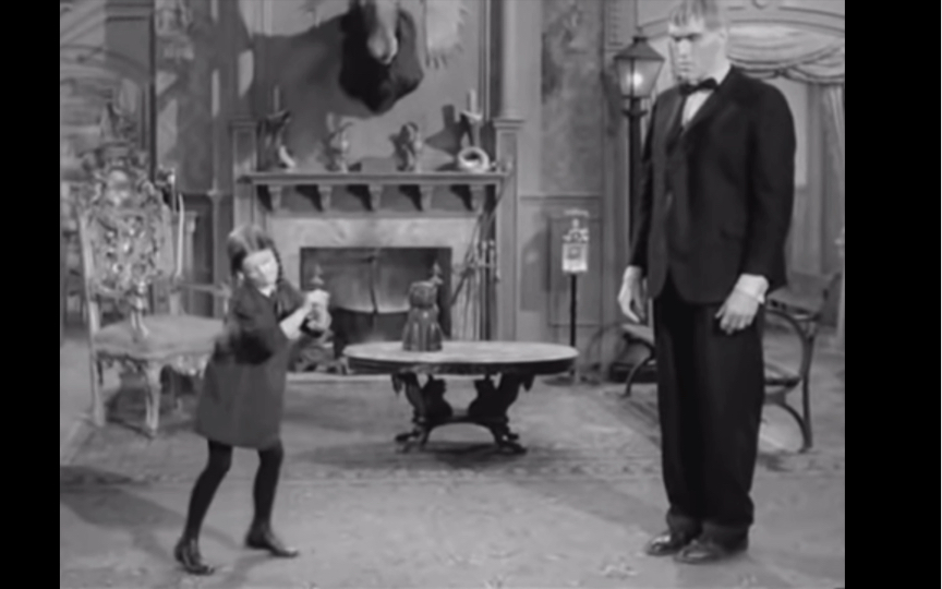 【自制中英字幕】Wednesday和管家lurch跳舞｜亚当斯一家(1964)
