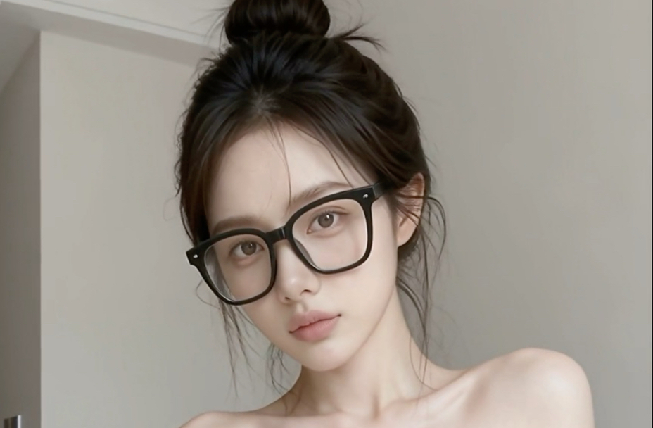 Ai 清纯女孩展示内搭