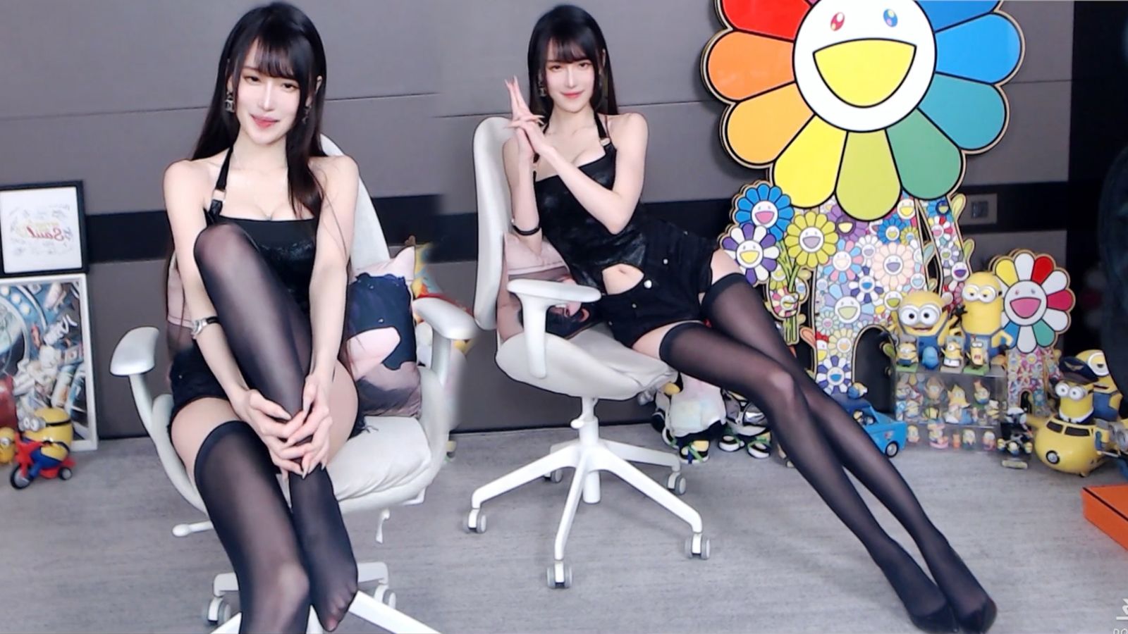 [腐团儿]吊带露脐装女探员,油亮嗨丝大大大