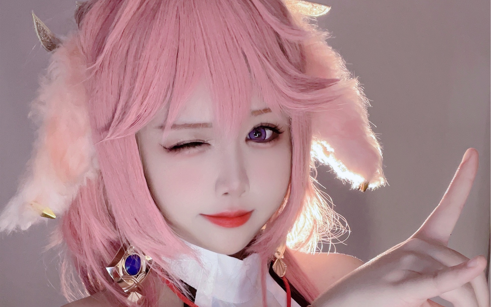 [Yae Kamiko cos] I heard you like the way I wear the Eye of God.