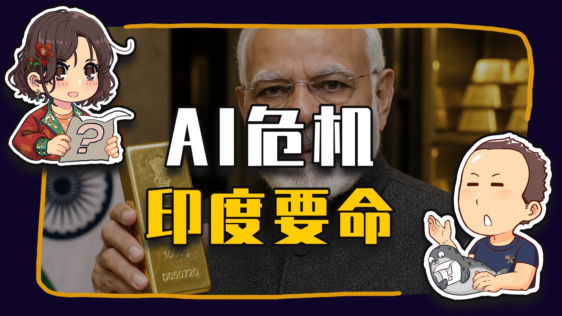 【睡前消息1056】3万吨黄金 挡不住AI危机