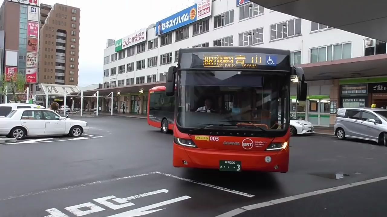 【日本BRT】新泻BRT乘坐实拍