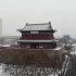【航拍中国】航拍雪后的河北宣化古城
