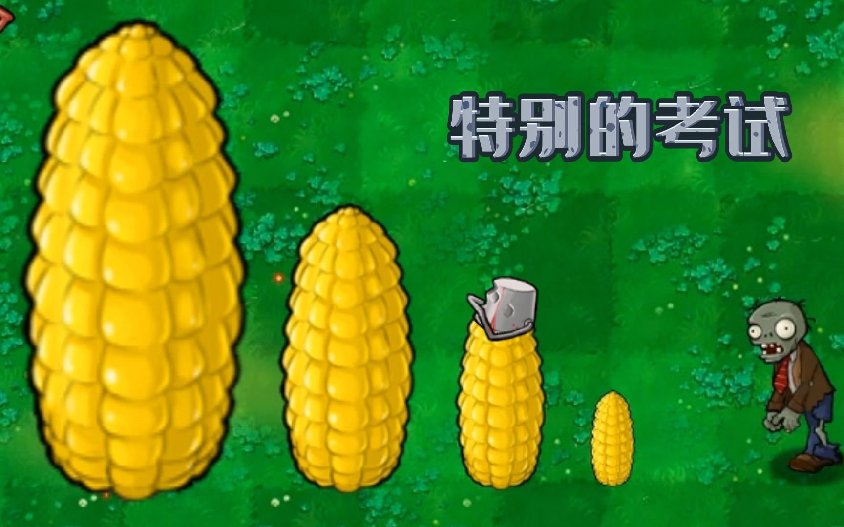 植物大战僵尸：玉米加农炮的考试
