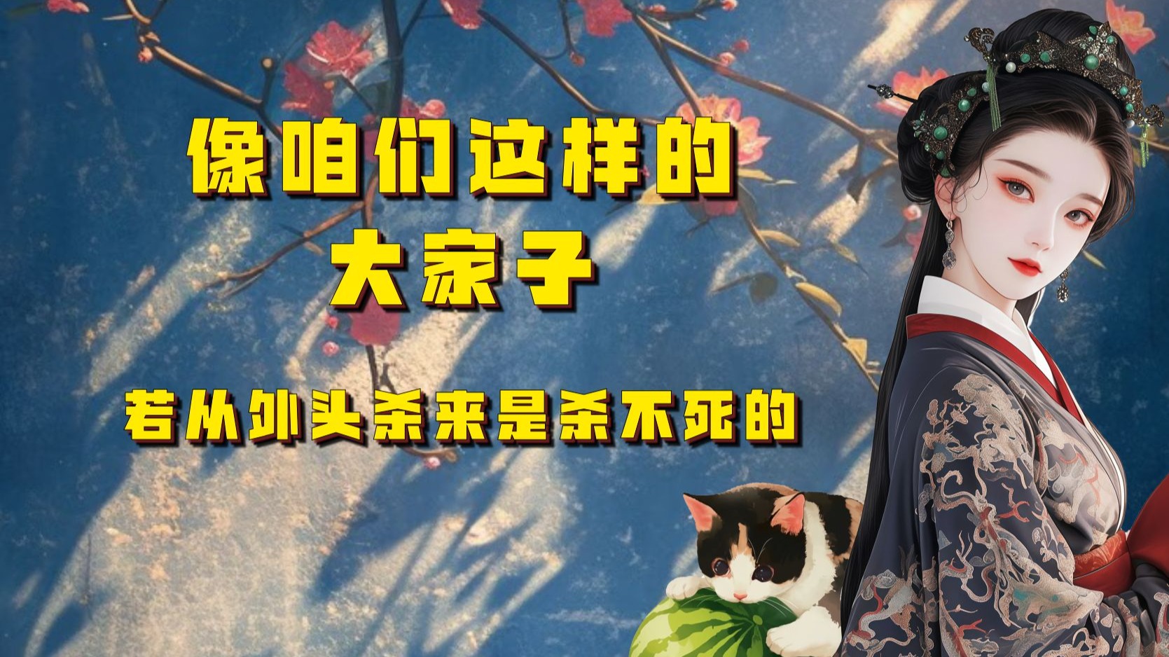 【吃瓜蒙主】像咱门这种大家子，若是从外面打进来，是杀不死的