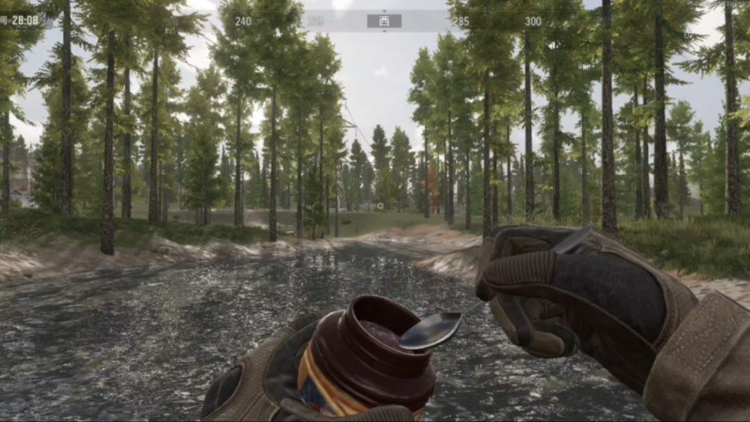 暗区突围手游最高画质4K所有食物吃演示