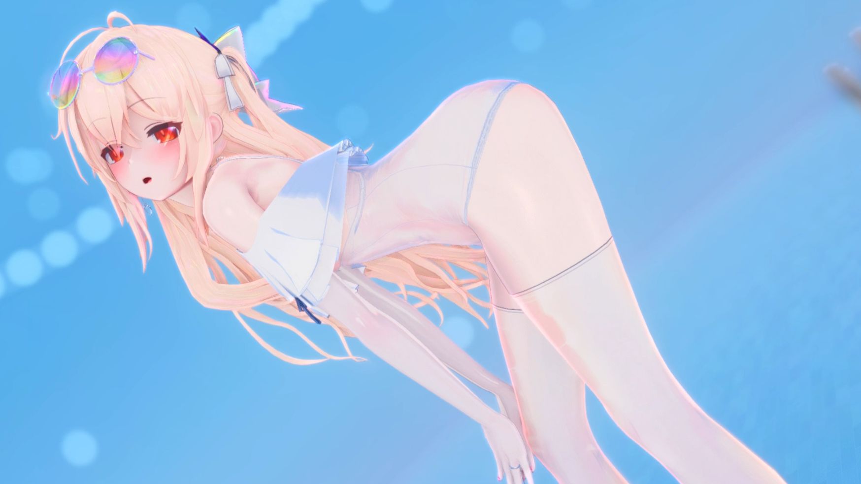 白桃蜜绫你吃不吃？🌸绫波MMD
