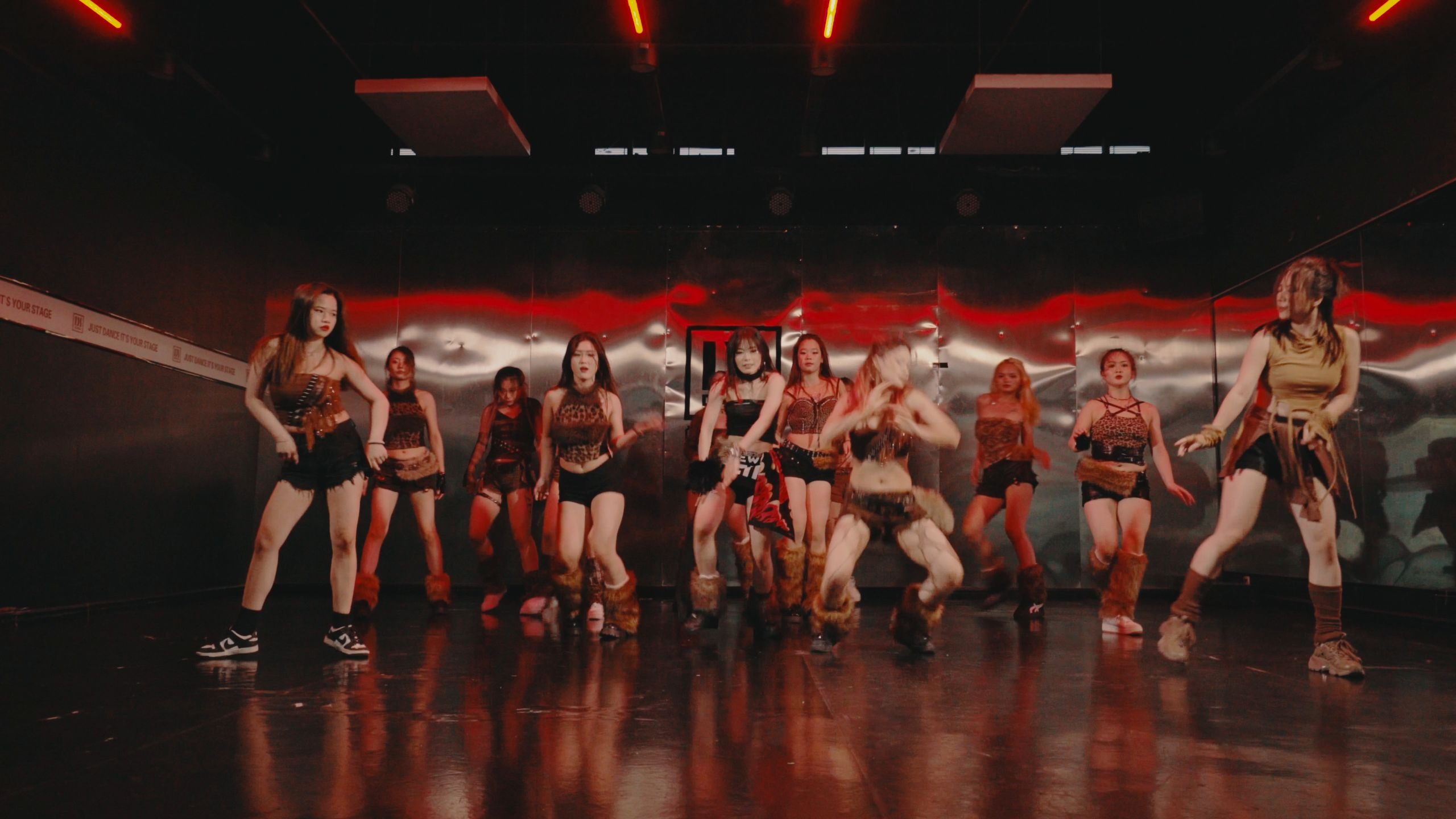 姐妹够不够野！简单好看爵士编舞《Instruction》