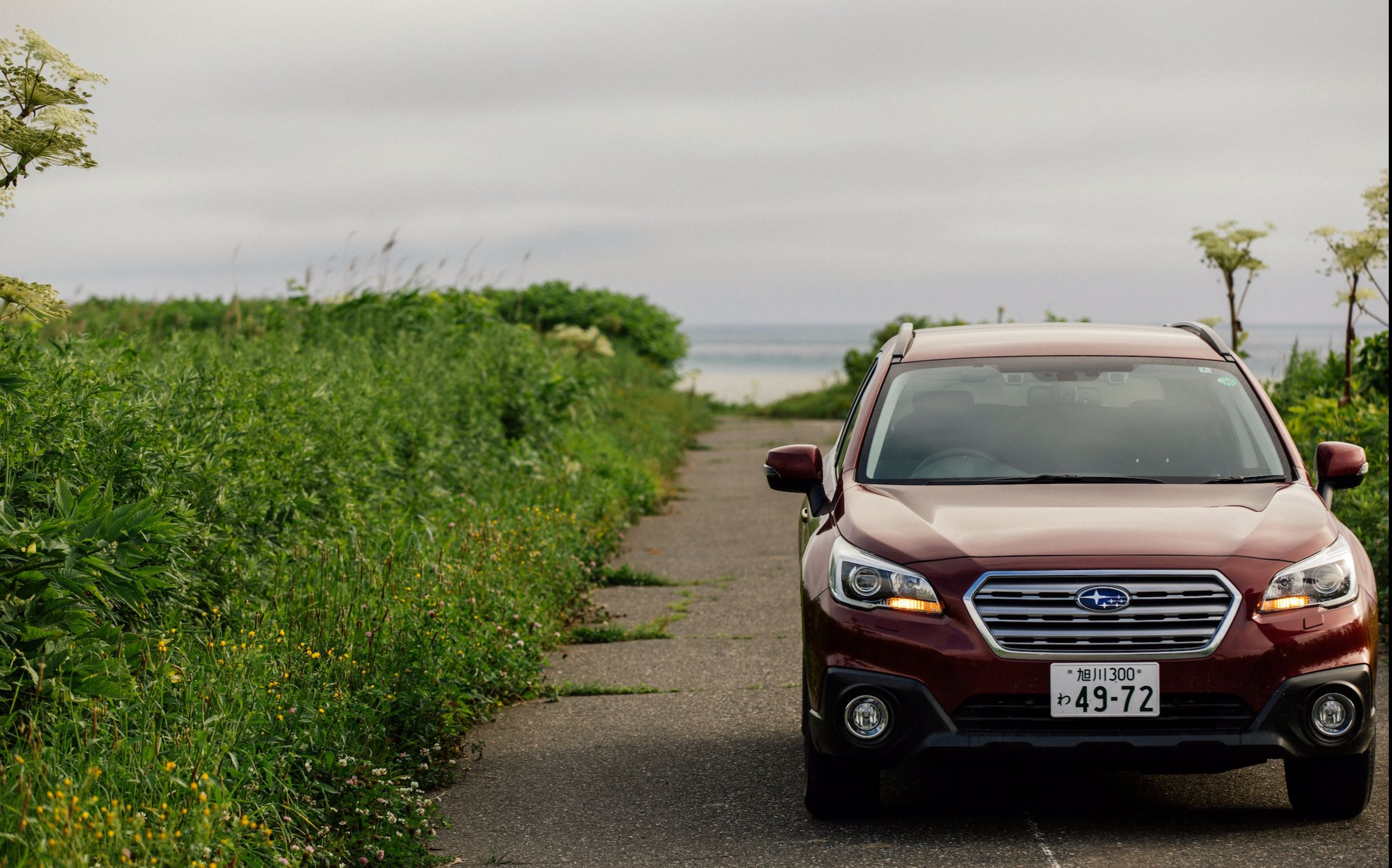 斯巴鲁傲虎日本北海道试驾subarulegacyoutback25i
