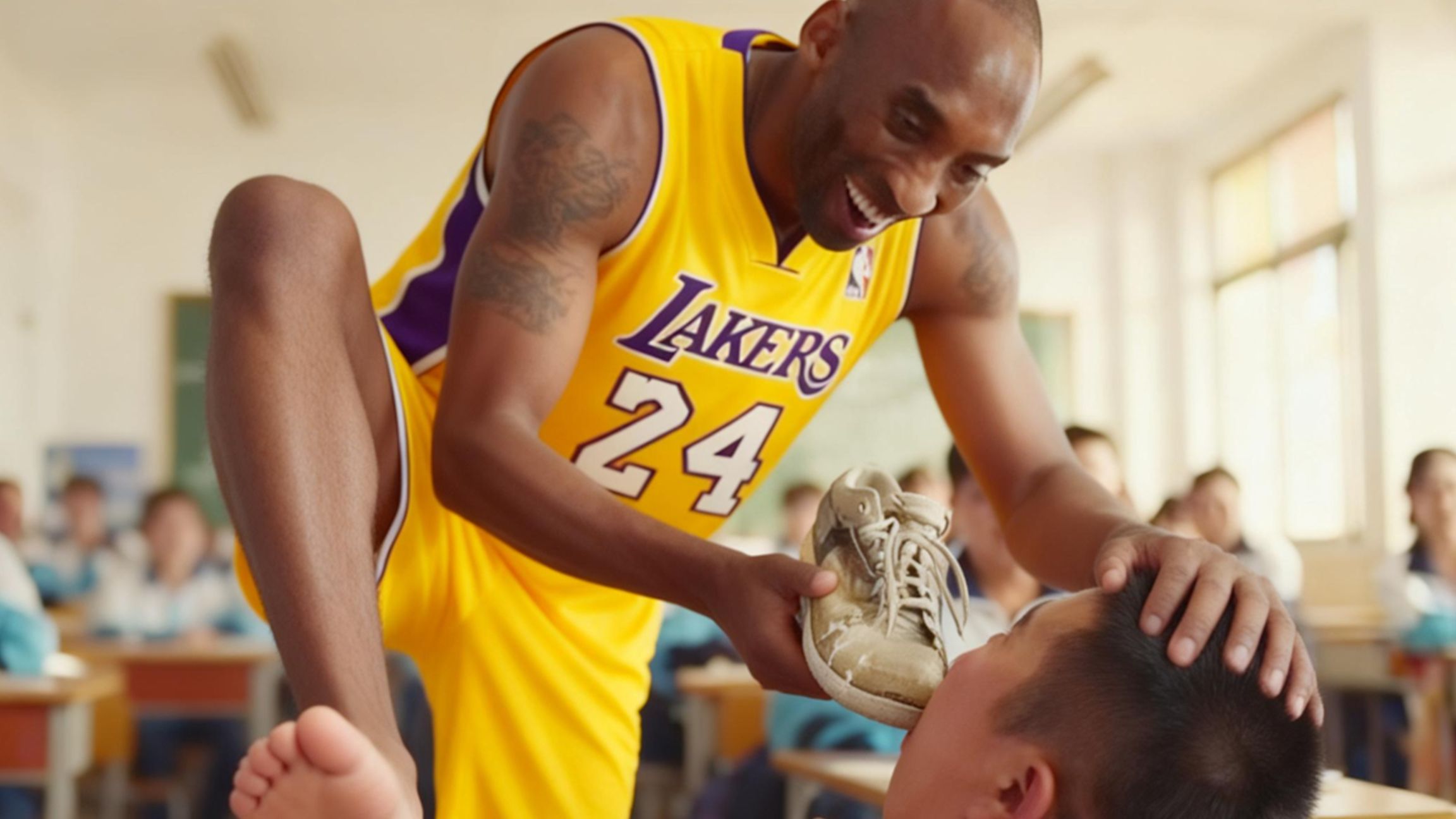 科比专治校园霸凌