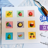 立体油画棒九宫格｜迷你小樱桃来啦