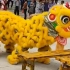 广东传统民俗龙狮醒狮文化