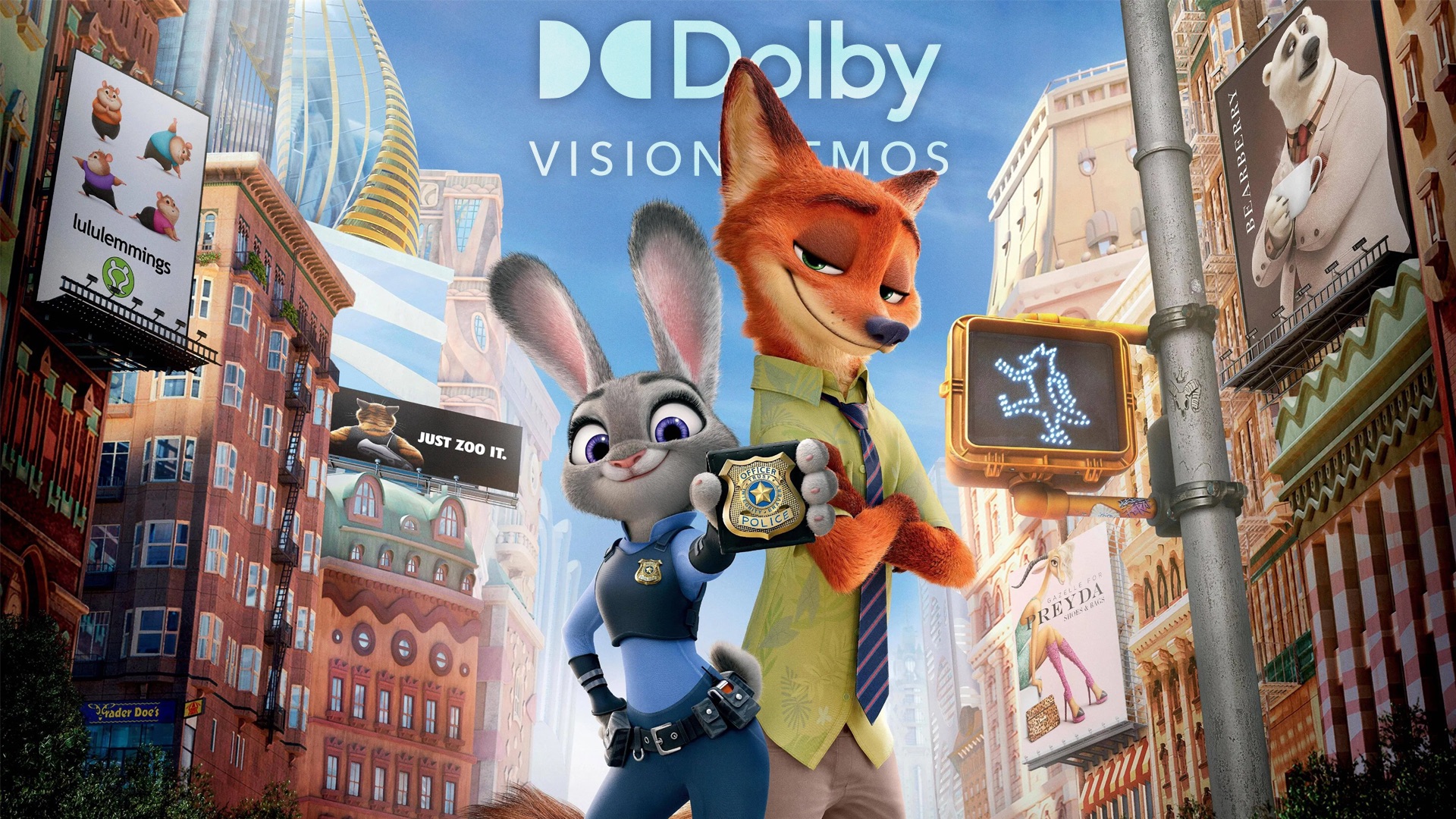 杜比全景声+HIRES：Try Everything AMV！疯狂动物城主题曲 - 夏奇拉