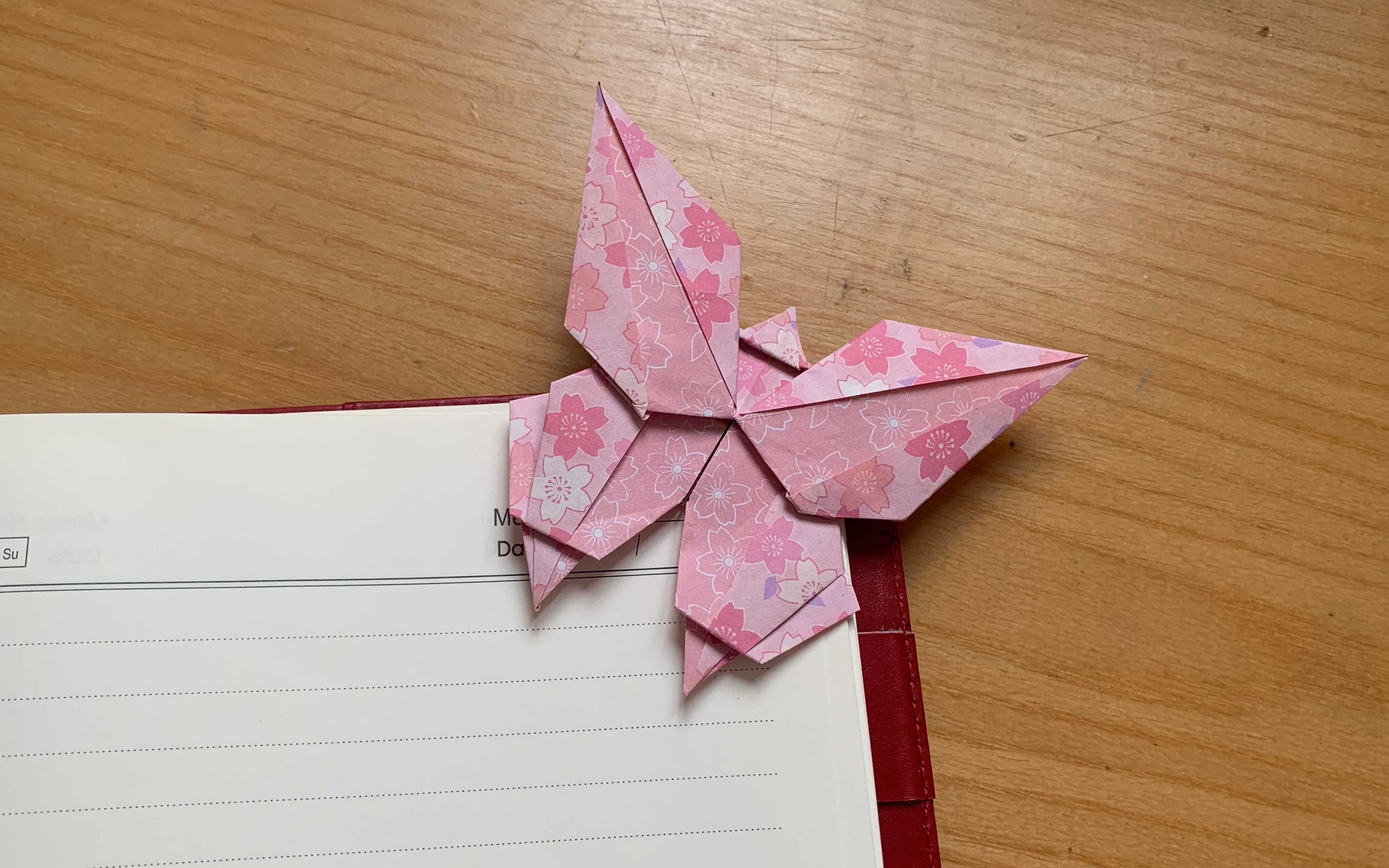 蝴蝶折纸教程 - 知乎