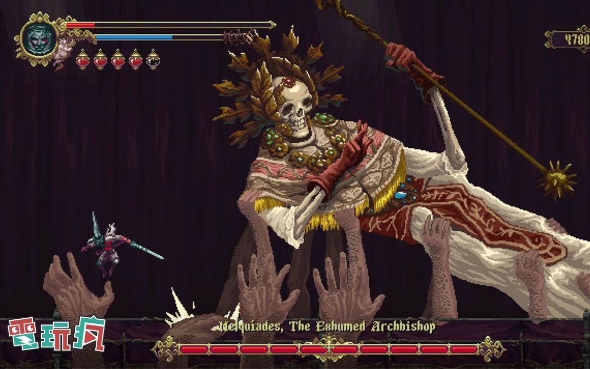 亵渎神明银河战士恶魔城类型新作开放试玩挑战第一个boss