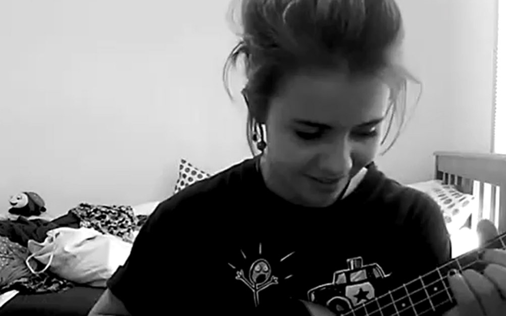 Tennis Court Lorde ukulele cover by Andie_哔哩哔哩_bilibili