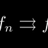 直观理解函数列的一致收敛，逐点收敛