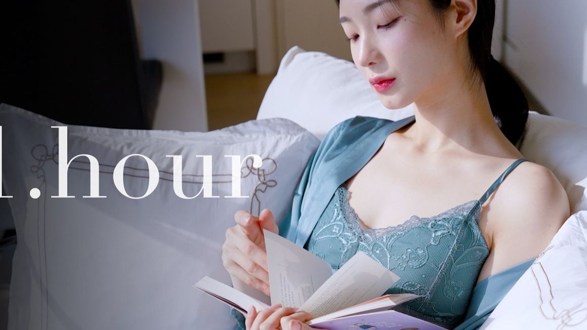 【1hour:girlfriend】我穿了新买的睡裙☺️