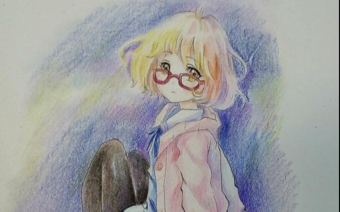 栗山未来彩铅手绘_综合_动画_bilibili_哔哩哔哩