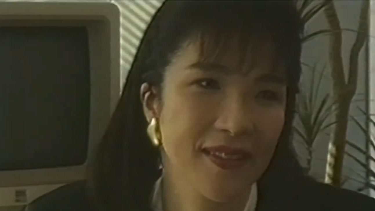 1992年 高市早苗信用卡广告