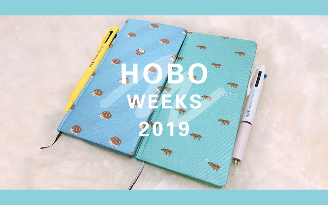 【手账】2019hobo weeks 小野猪 开箱记录