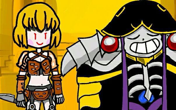 当你用overlord打开undertale
