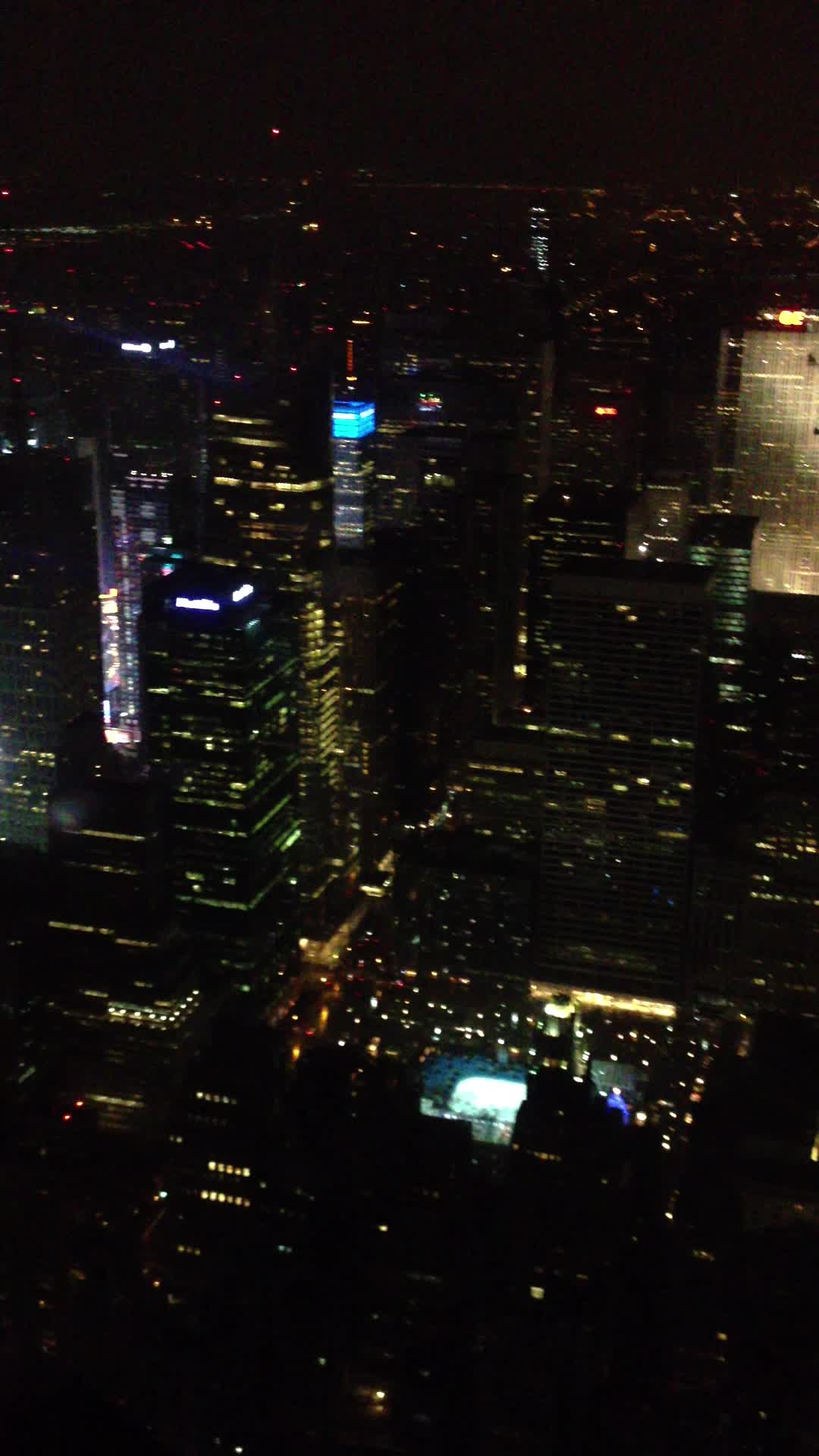 【学神本人】老视频系列【20121221从纽约帝国大厦顶层看真实曼哈顿夜景)】