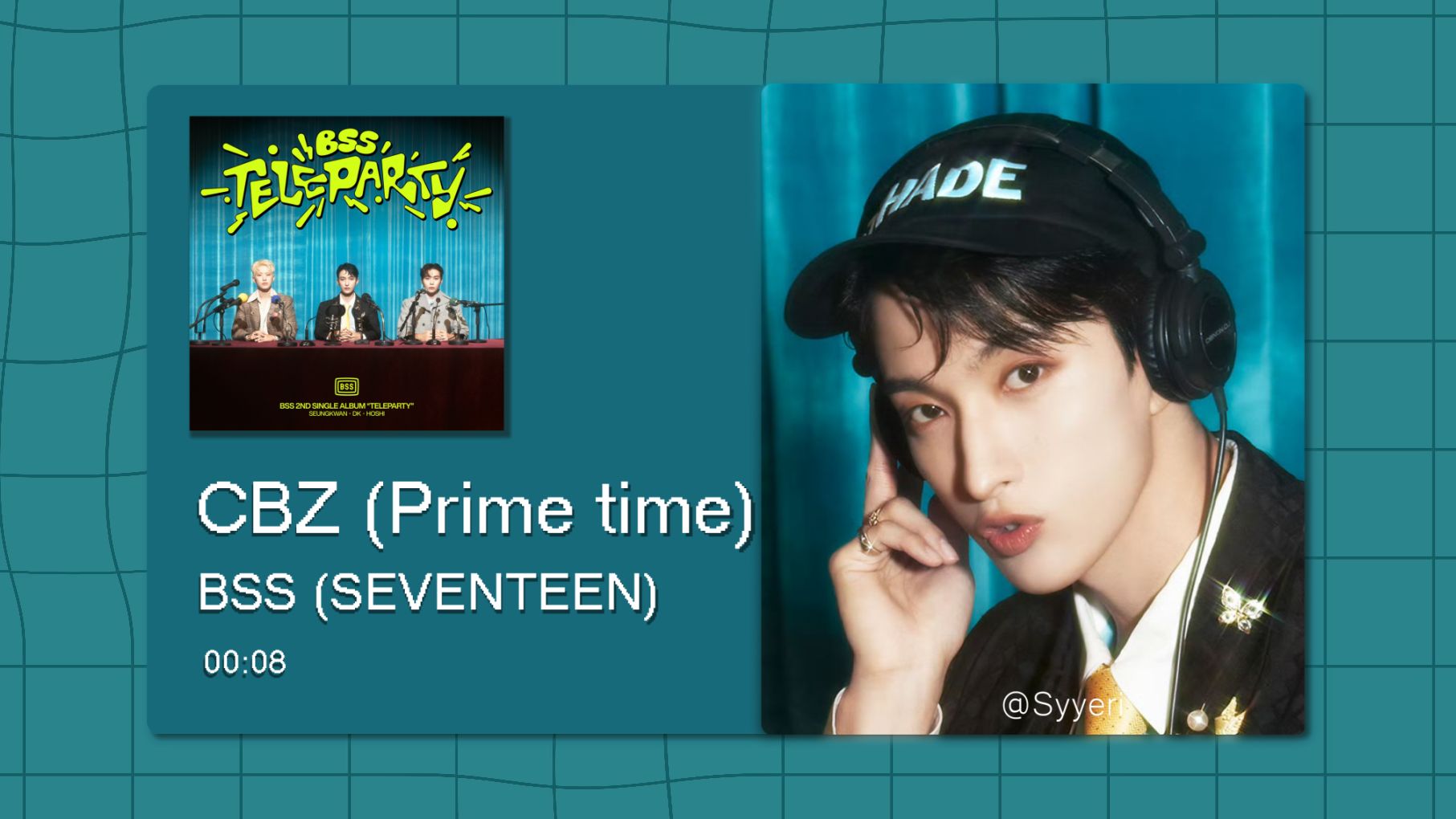 【8D环绕】CBZ (Prime time) - BSS 夫硕顺 (SEVENTEEN) 请佩戴耳机使用~