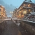 【日本】大雪覆盖的银山温泉 ，徒步行走千与千寻取景地