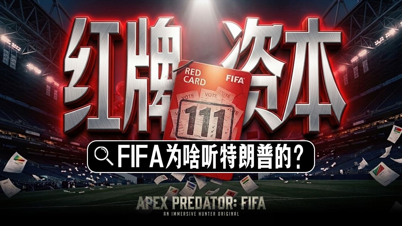 把FIFA当成上市公司查了一遍，我终于看懂了那张红牌