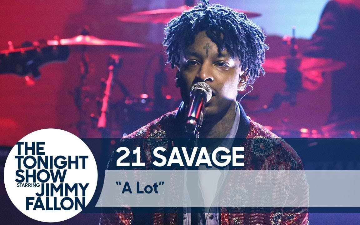 【现场】21 Savage - A Lot_哔哩哔哩_bilibili