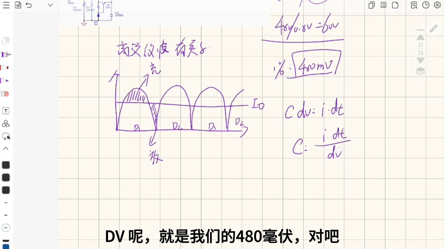 LLC开关电源40：输出滤波电容的选型与计算