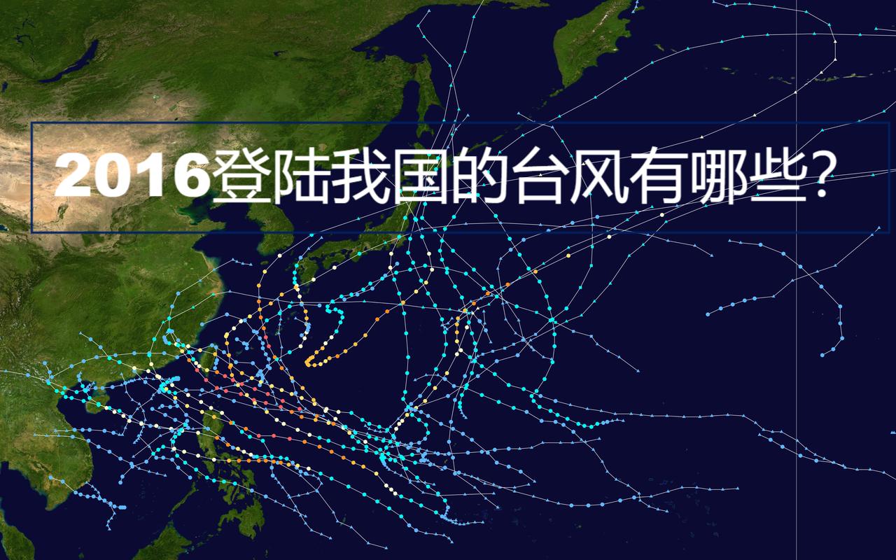 2016年登陆我国的台风有哪些?