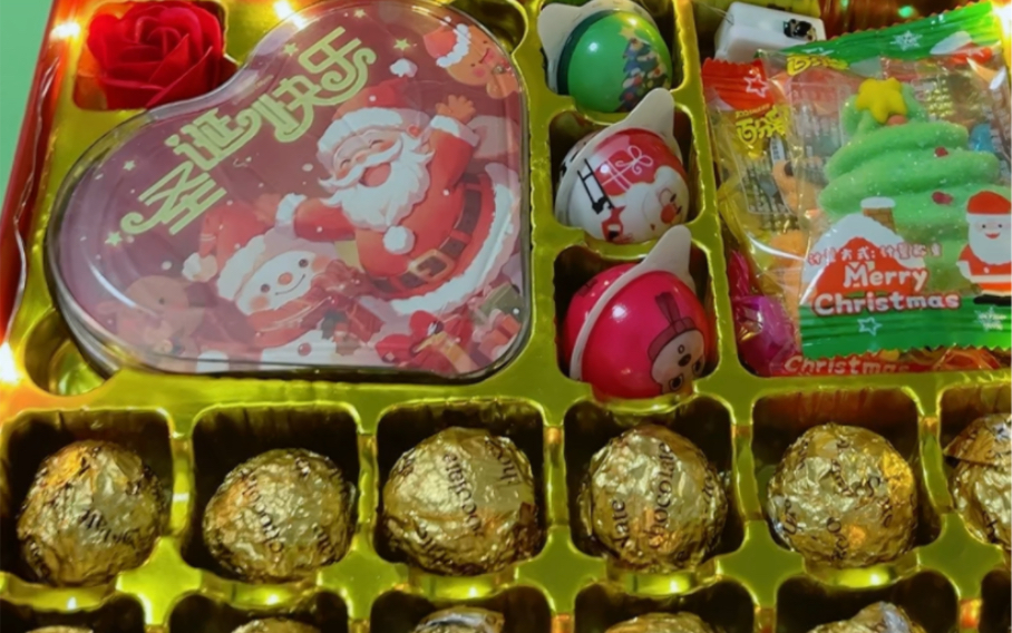 儿童圣诞巧克力礼盒