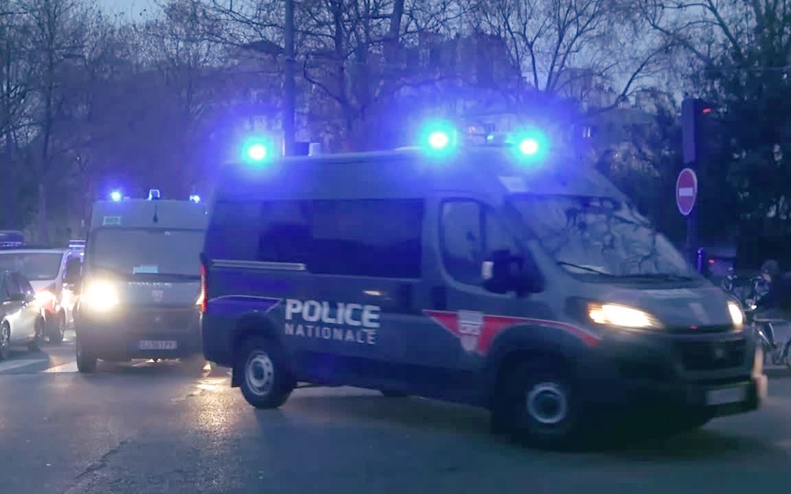 出警合集™法国CRS的警察车队