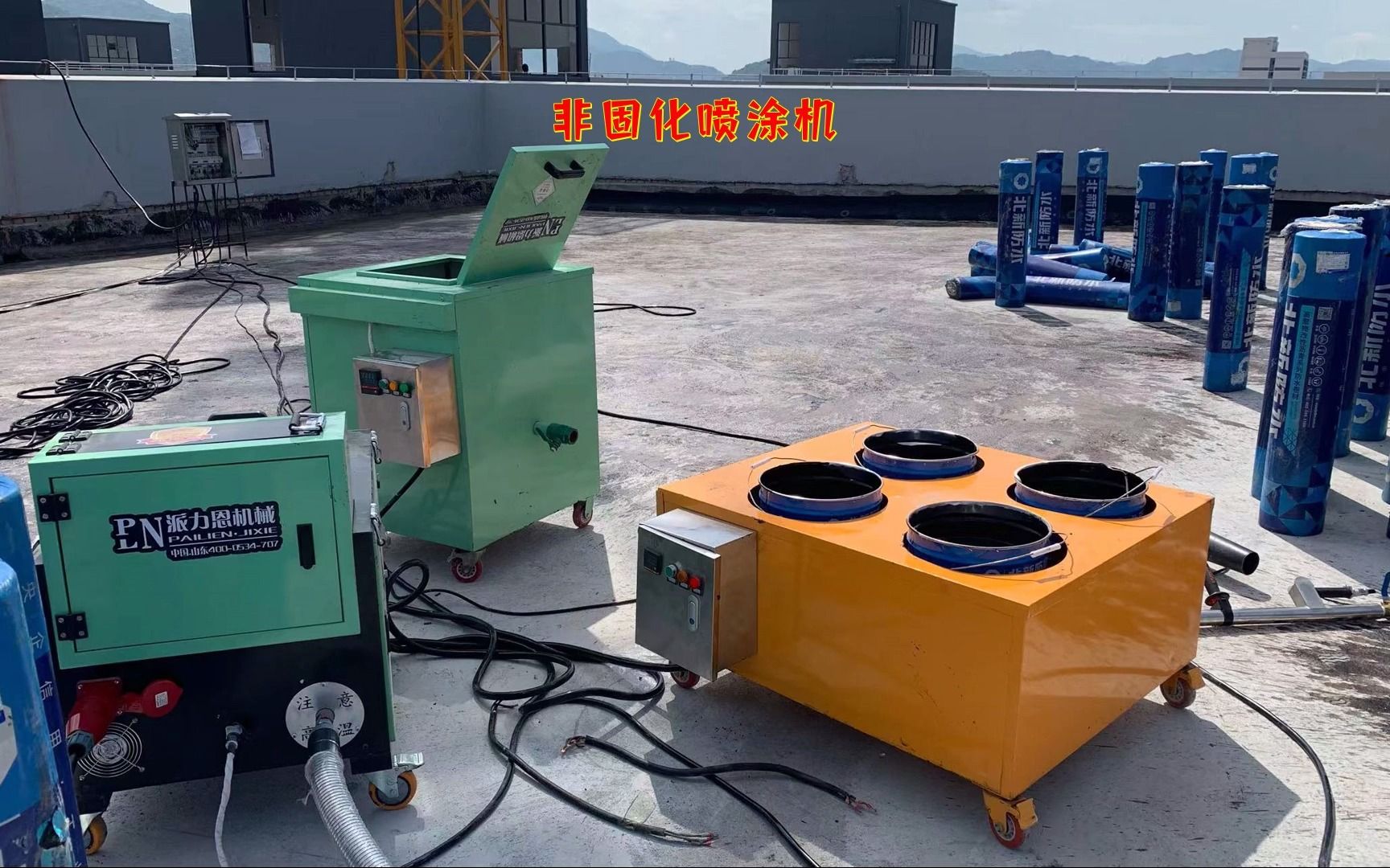 小型非固化沥青喷涂机 非固化橡胶沥青熔胶机 非固化橡胶沥青喷涂机