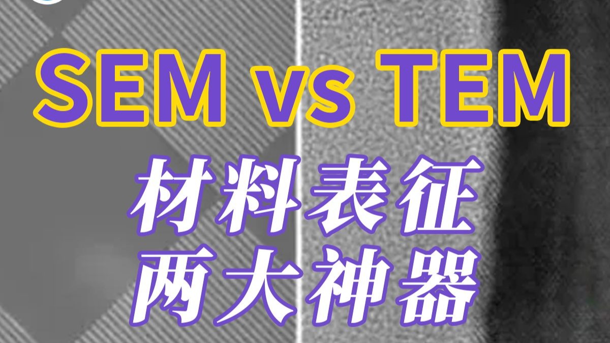 SEM vs TEM：材料表征的两大 “神器”，区别竟这么大——材料表征TEM测试（透射电镜）基础知识
