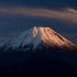 【超清日本】夕阳中的冬季富士山 4K