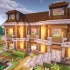 【建筑教程】带你造一个大型木制豪宅！