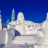 冰雪大世界雪雕群，王者荣耀游戏人物，你能认出来多少？