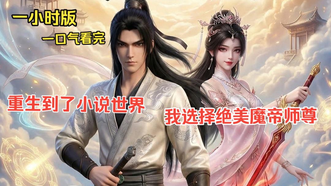 【一小时超长版】重生到了小说世界 我选择绝美魔帝师尊