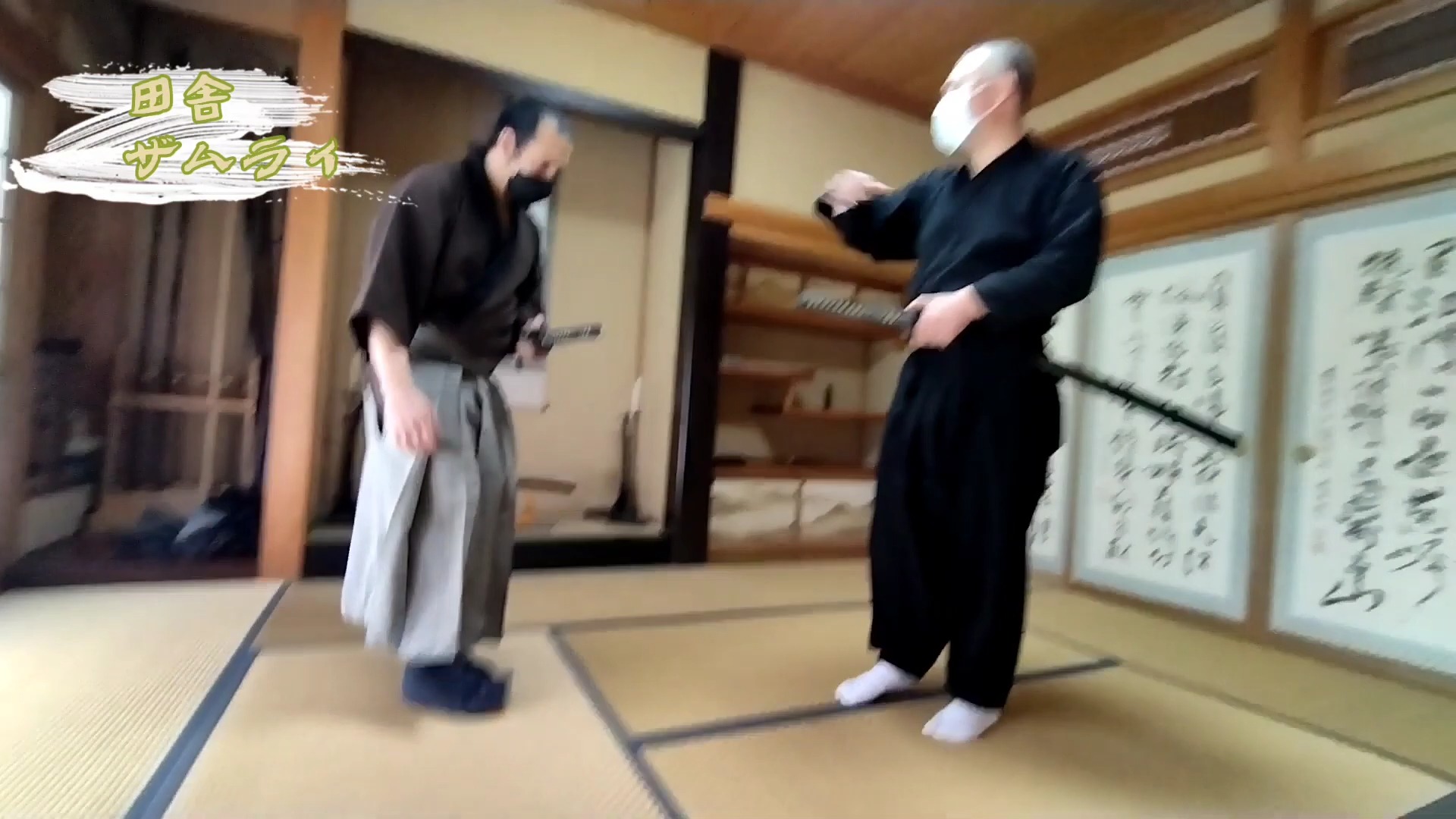 【浅山一伝会コラボ】剣術流派で忍術に類似する技