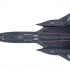 1/72利华SR71黑鸟飞机模型制作