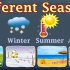 Seasons, weather and clothes