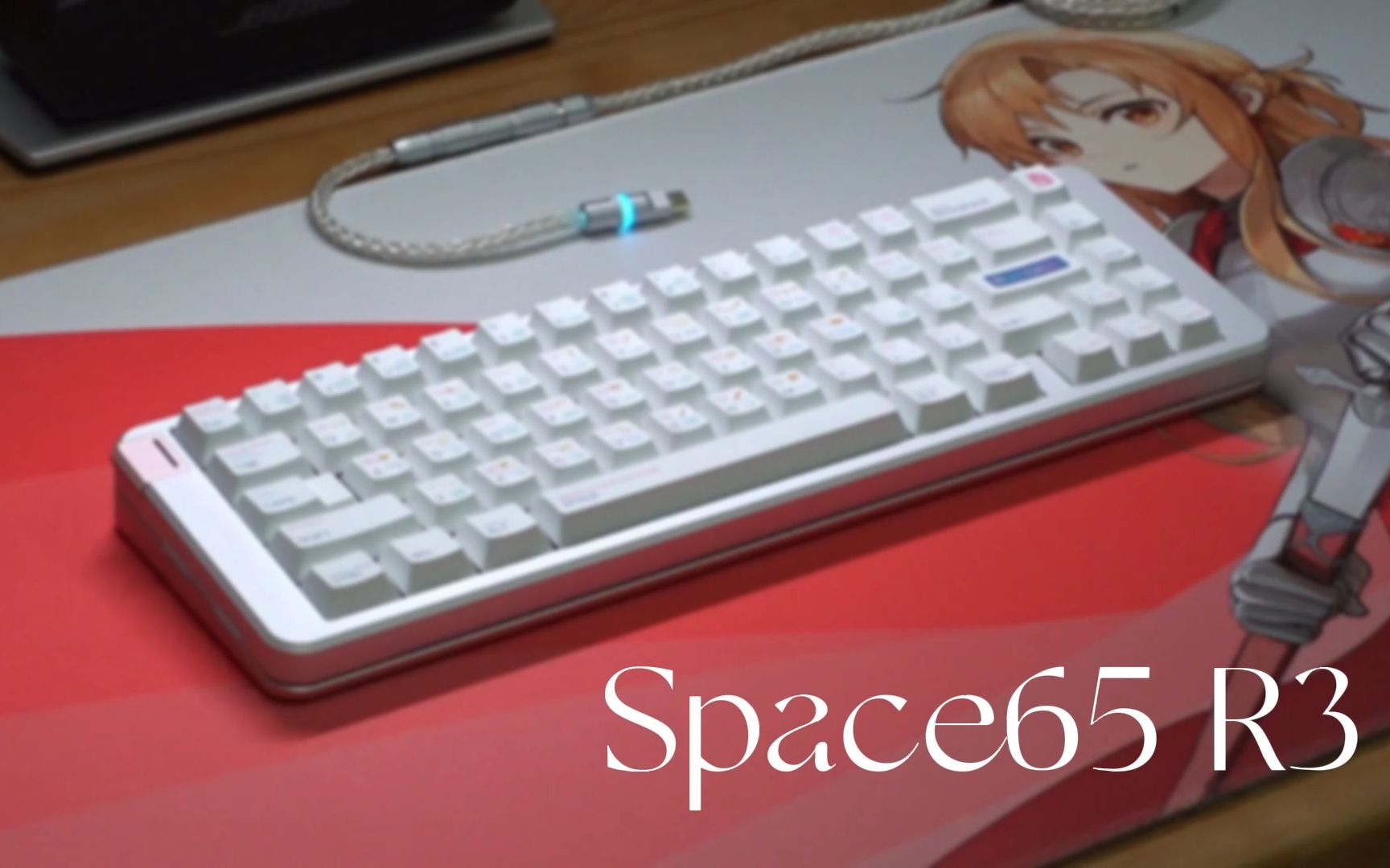 Space65R3 阳极银（JWK樱花轴）打字音