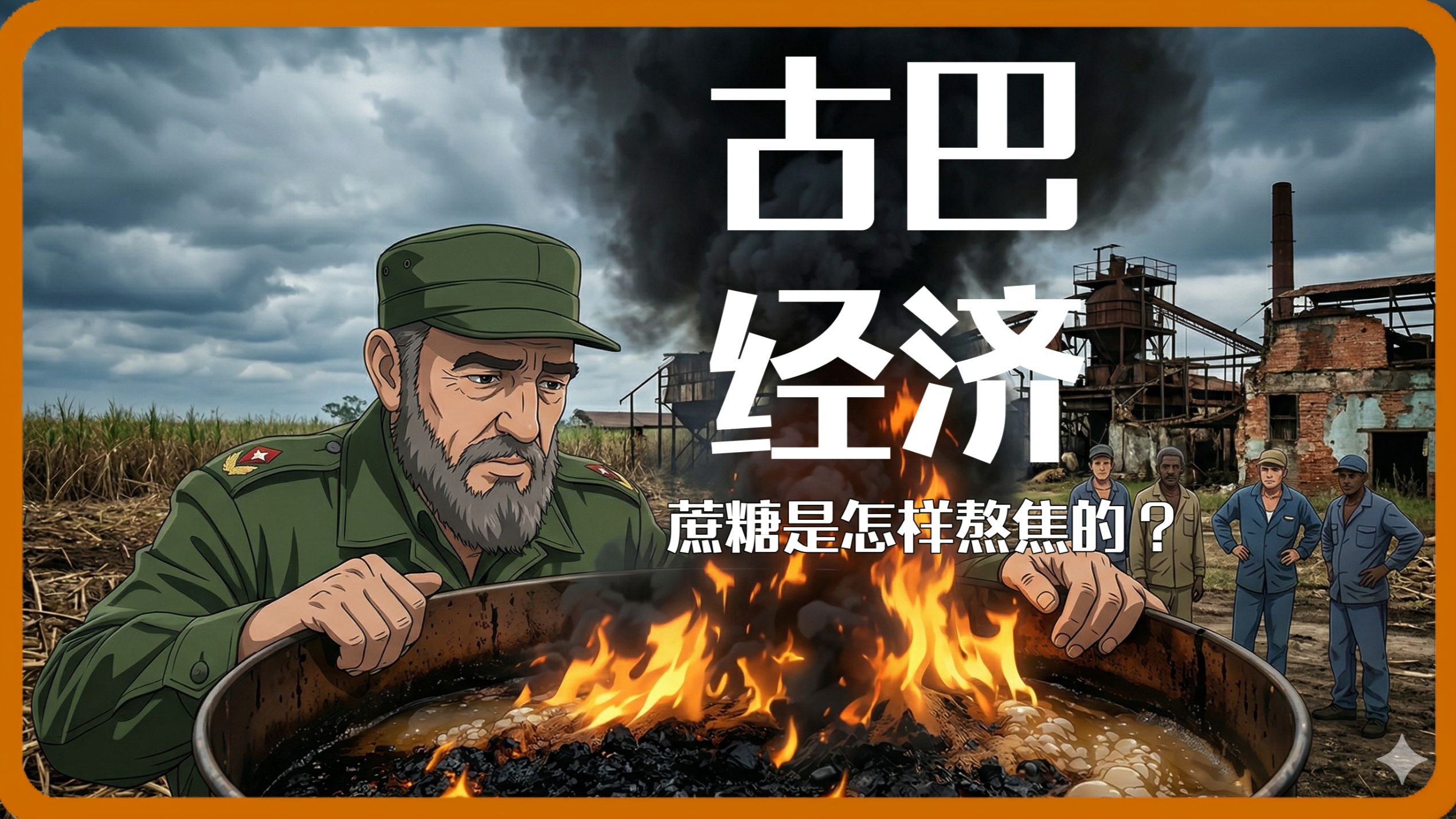 古巴经济，蔗糖是怎样被熬焦的？