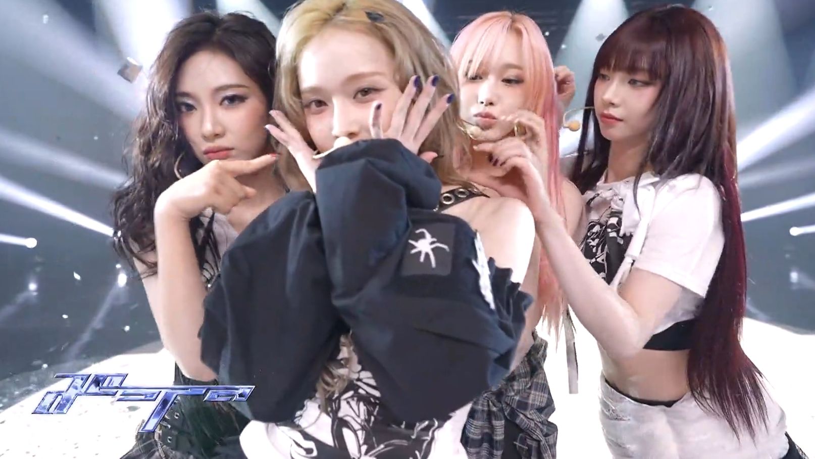 aespa最新回归曲Whiplash 241103打歌舞台
